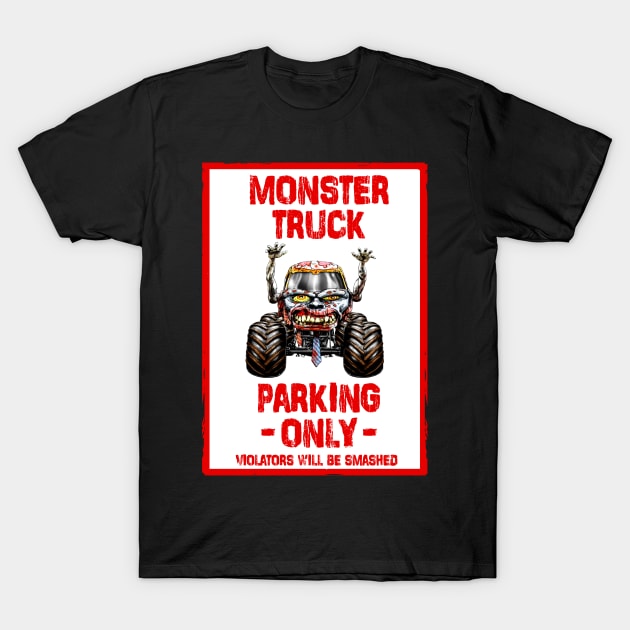 The Zombie Parking T-Shirt by rickyrickbob